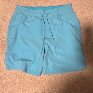 Men's Lululemon Powder blue swim trunks